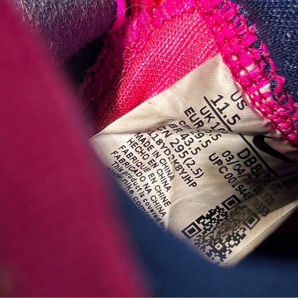 Nike LeBron XVIII 18 Men's Size 11.5 (DB8148-600) "Los Angeles By Night" Used - Picture 11 of 11